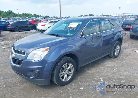 2013 Chevrolet Equinox Ls из США, поврежденный, VIN 2GNALBEK4D6167760